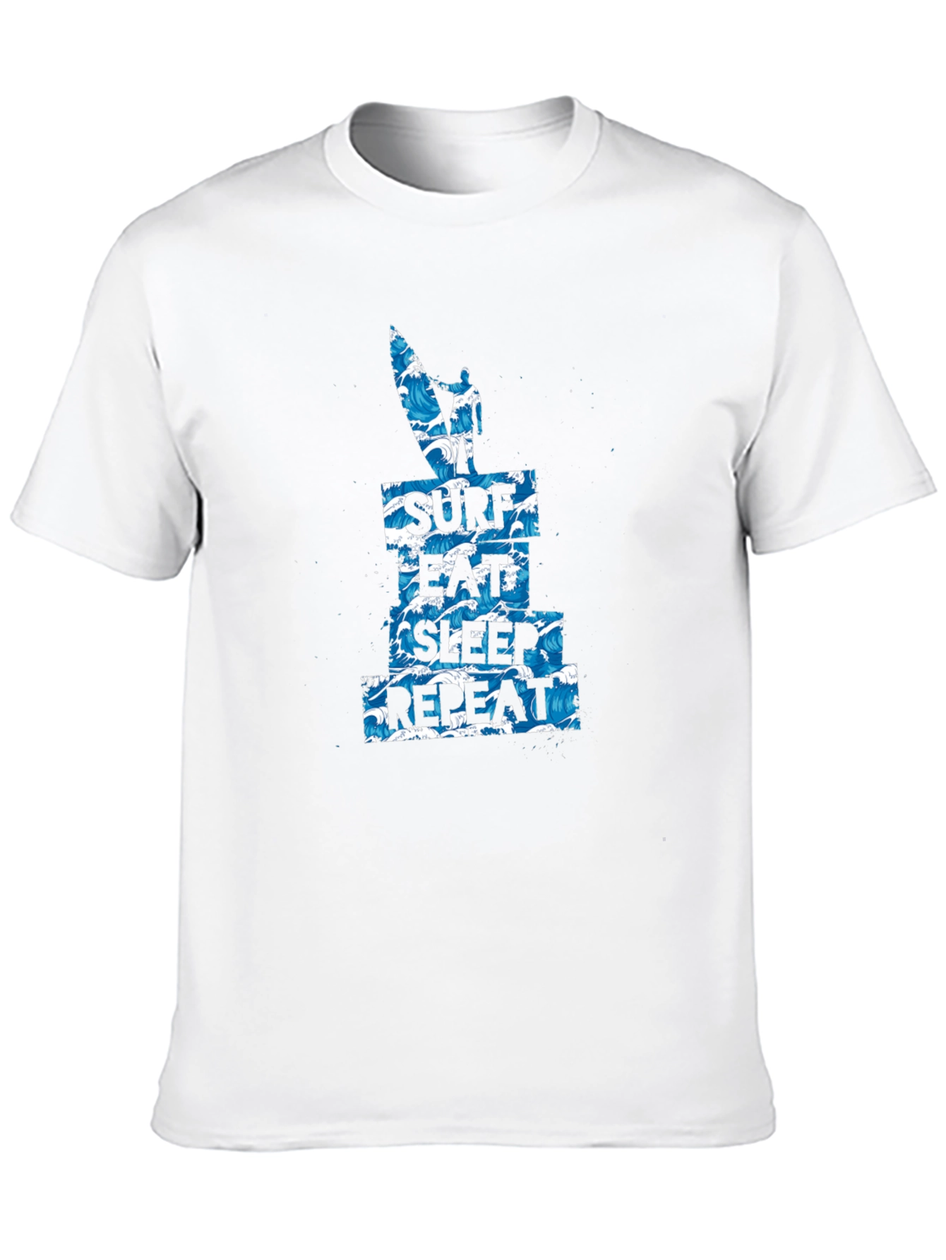 Surf Eat Sleep Repeat Graphic Tee