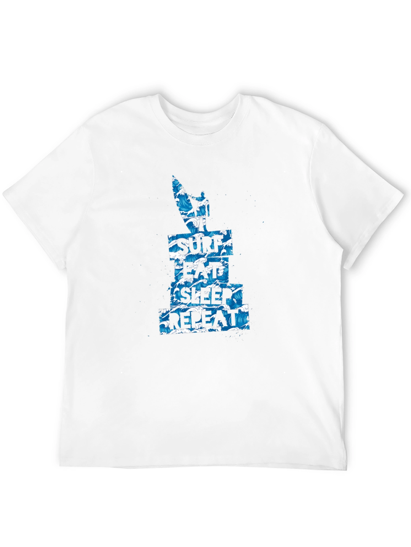 Surf Eat Sleep Repeat Graphic Tee