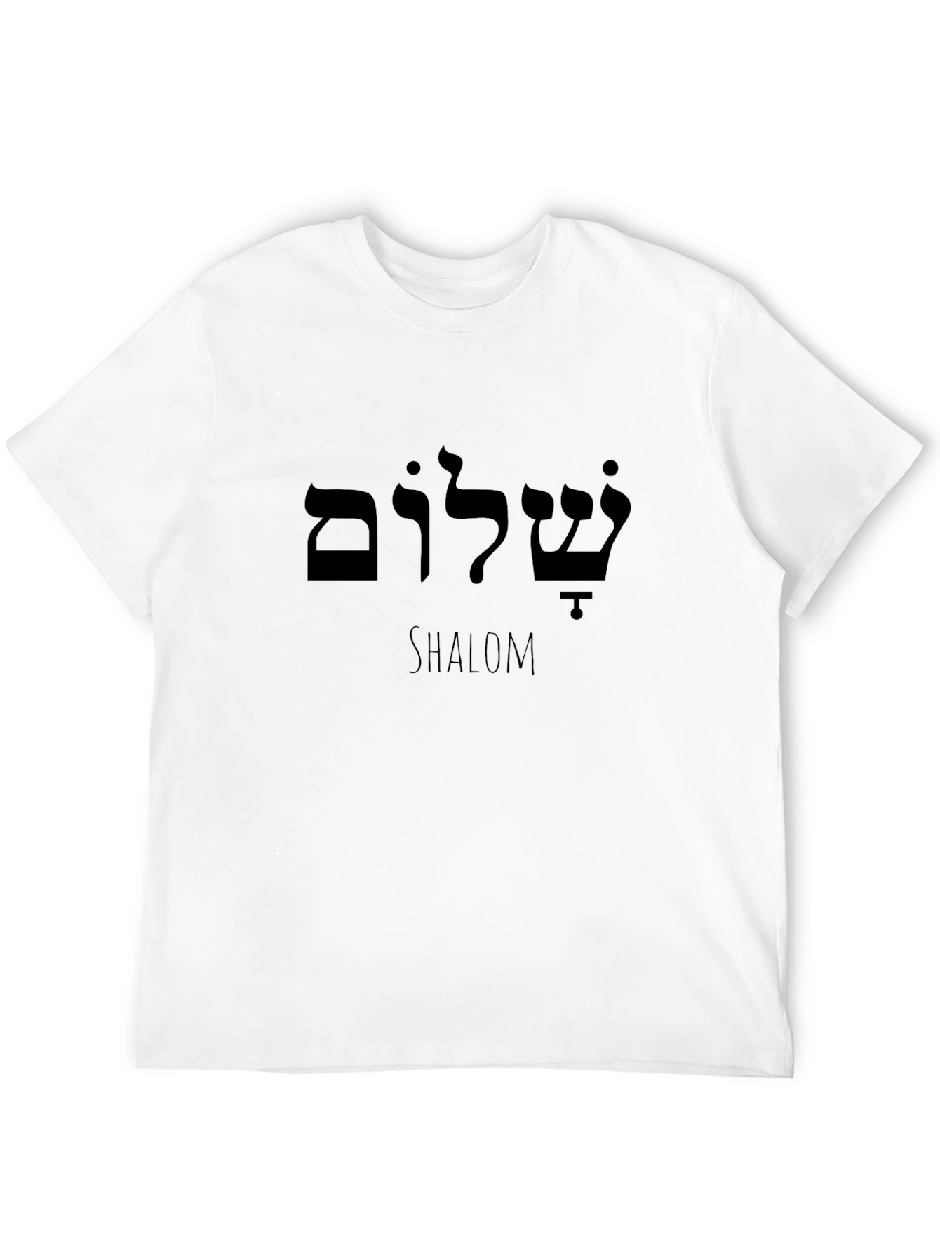 Shalom Graphic T-Shirt - Classic Crew Neck