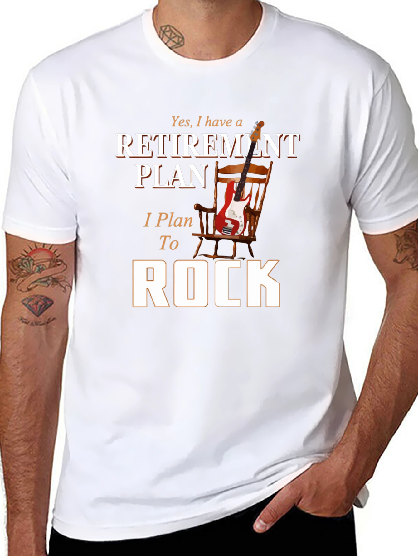 Retirement Plan Rock T-Shirt