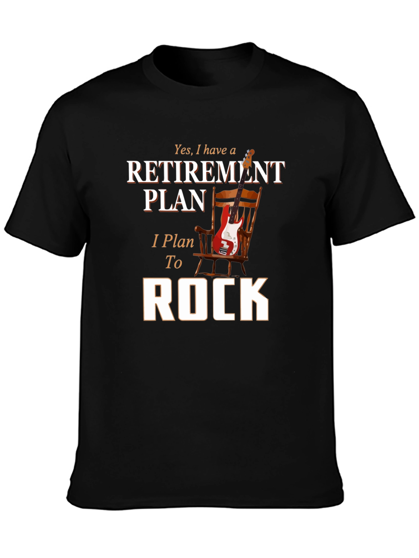 Retirement Plan Rock T-Shirt