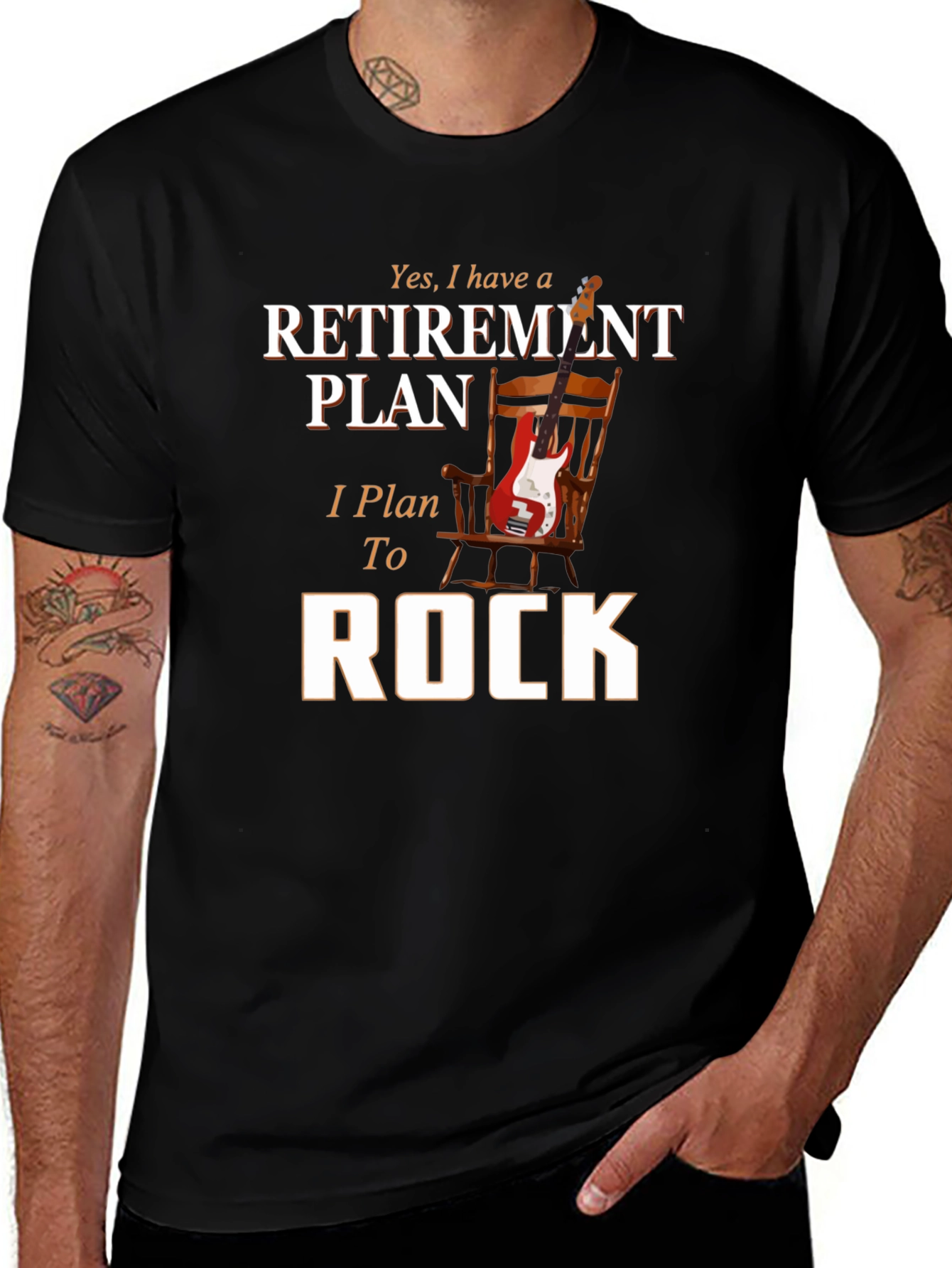 Retirement Plan Rock T-Shirt