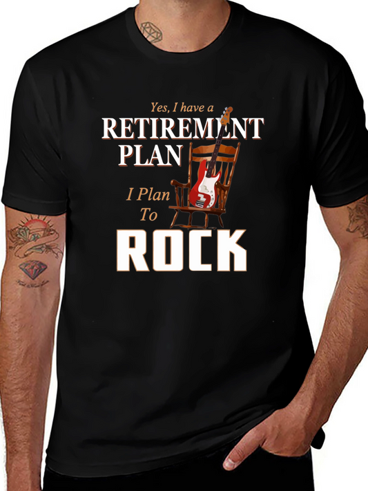 Retirement Plan Rock T-Shirt