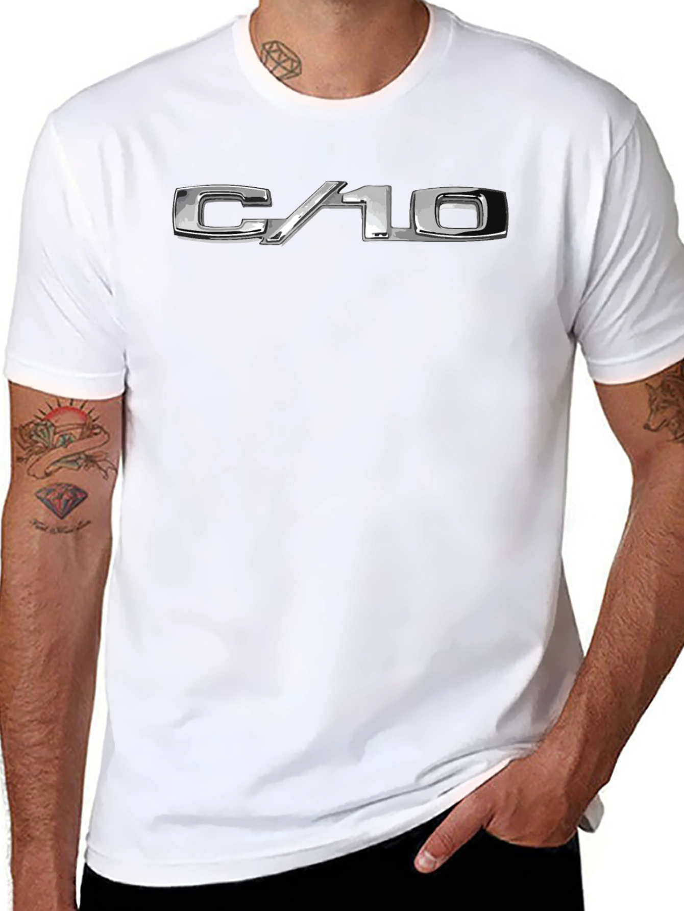 C/10 Emblem Black T-Shirt