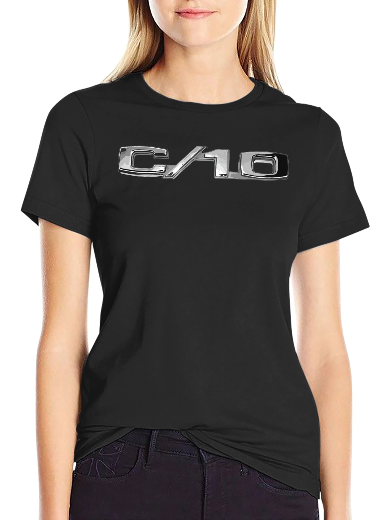 C/10 Emblem Black T-Shirt