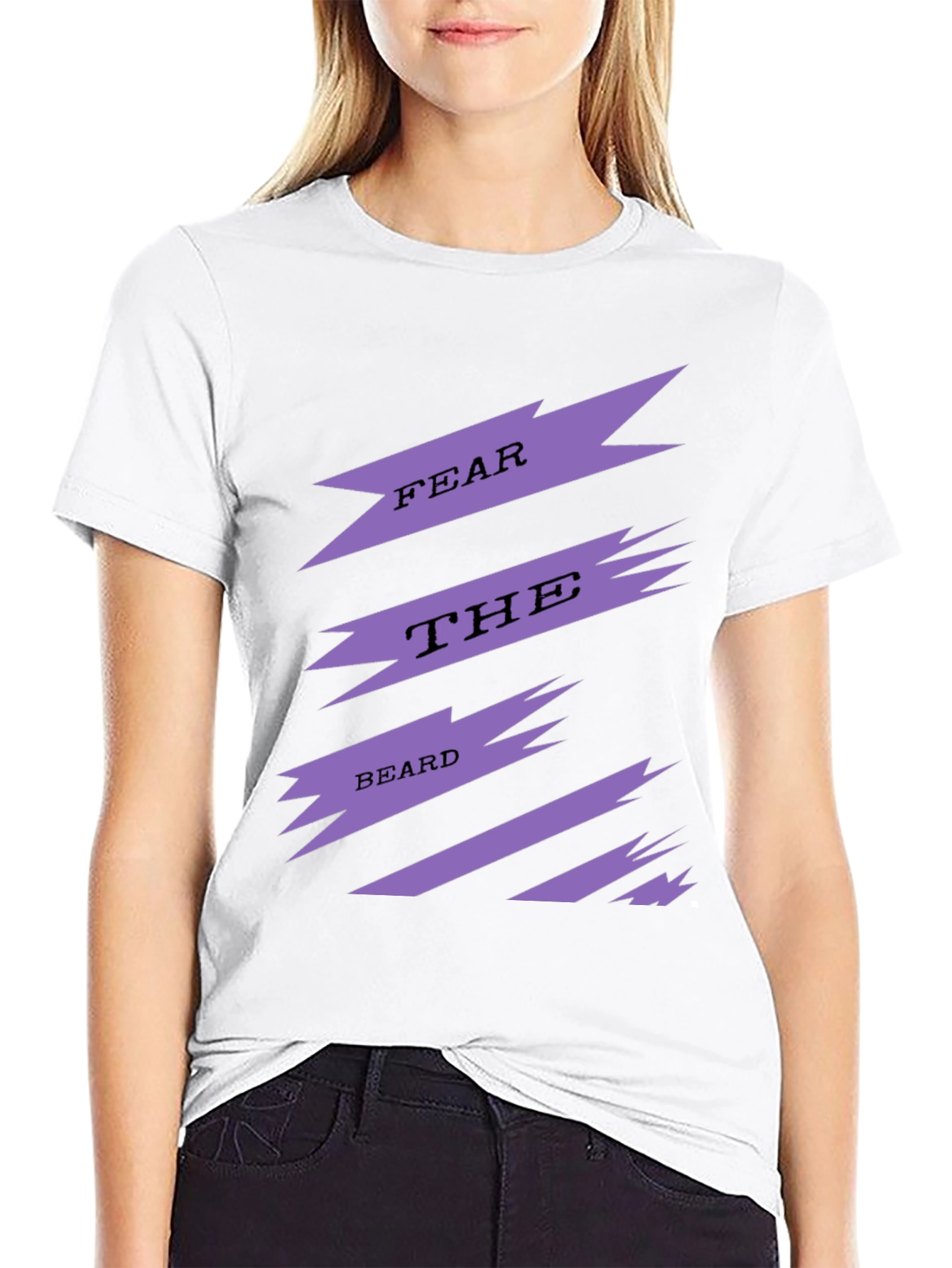 Fear The Beard Mens Graphic Tee