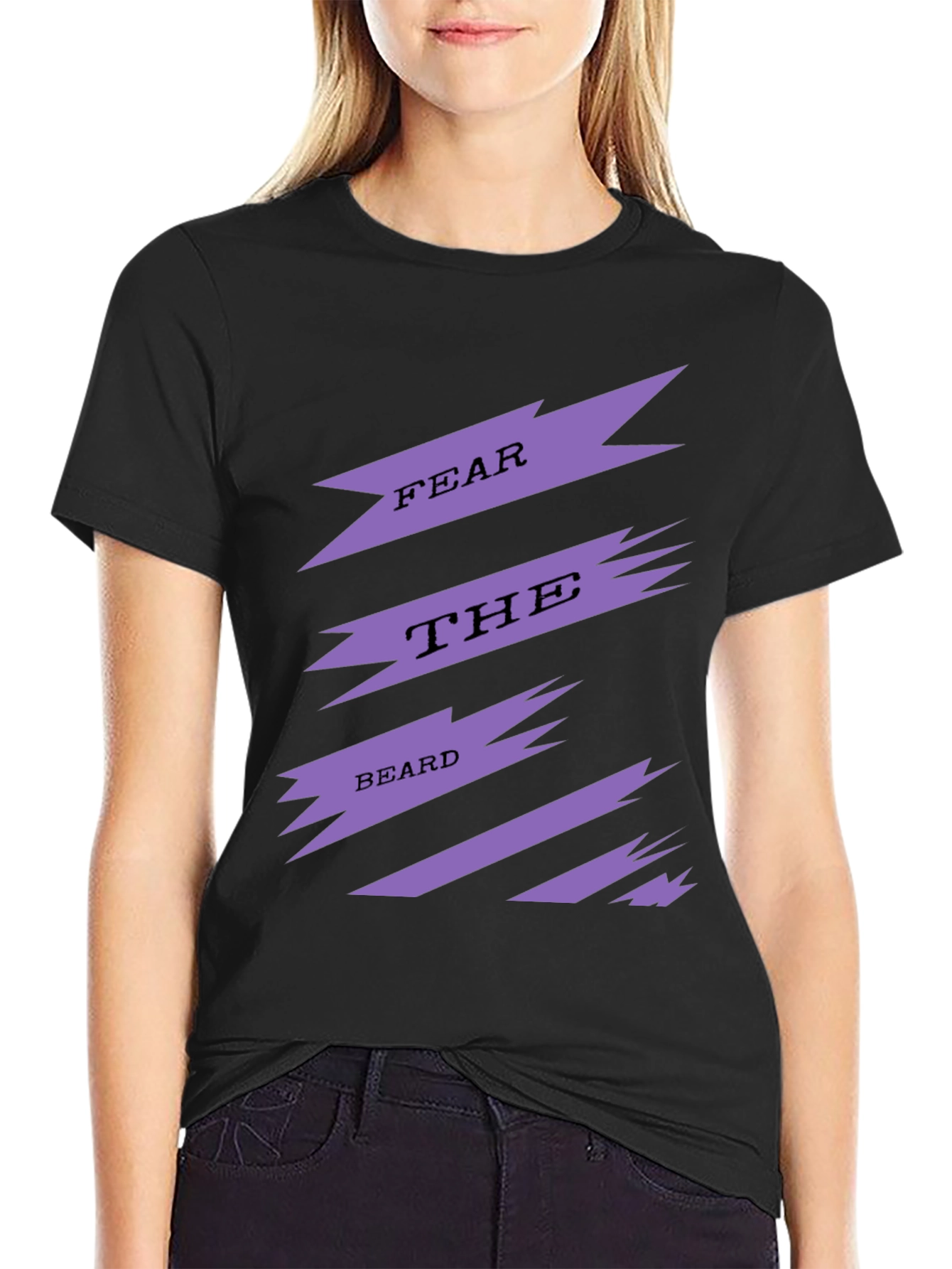 Fear The Beard Mens Graphic Tee