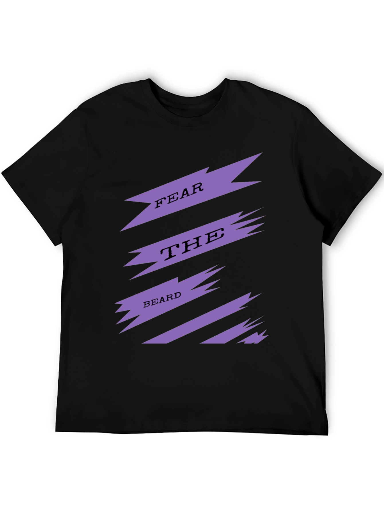 Fear The Beard Mens Graphic Tee