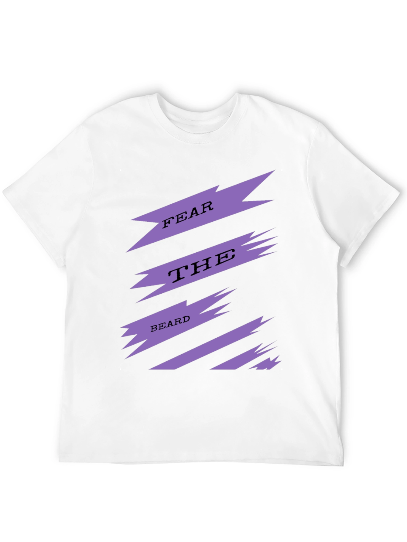 Fear The Beard Mens Graphic Tee