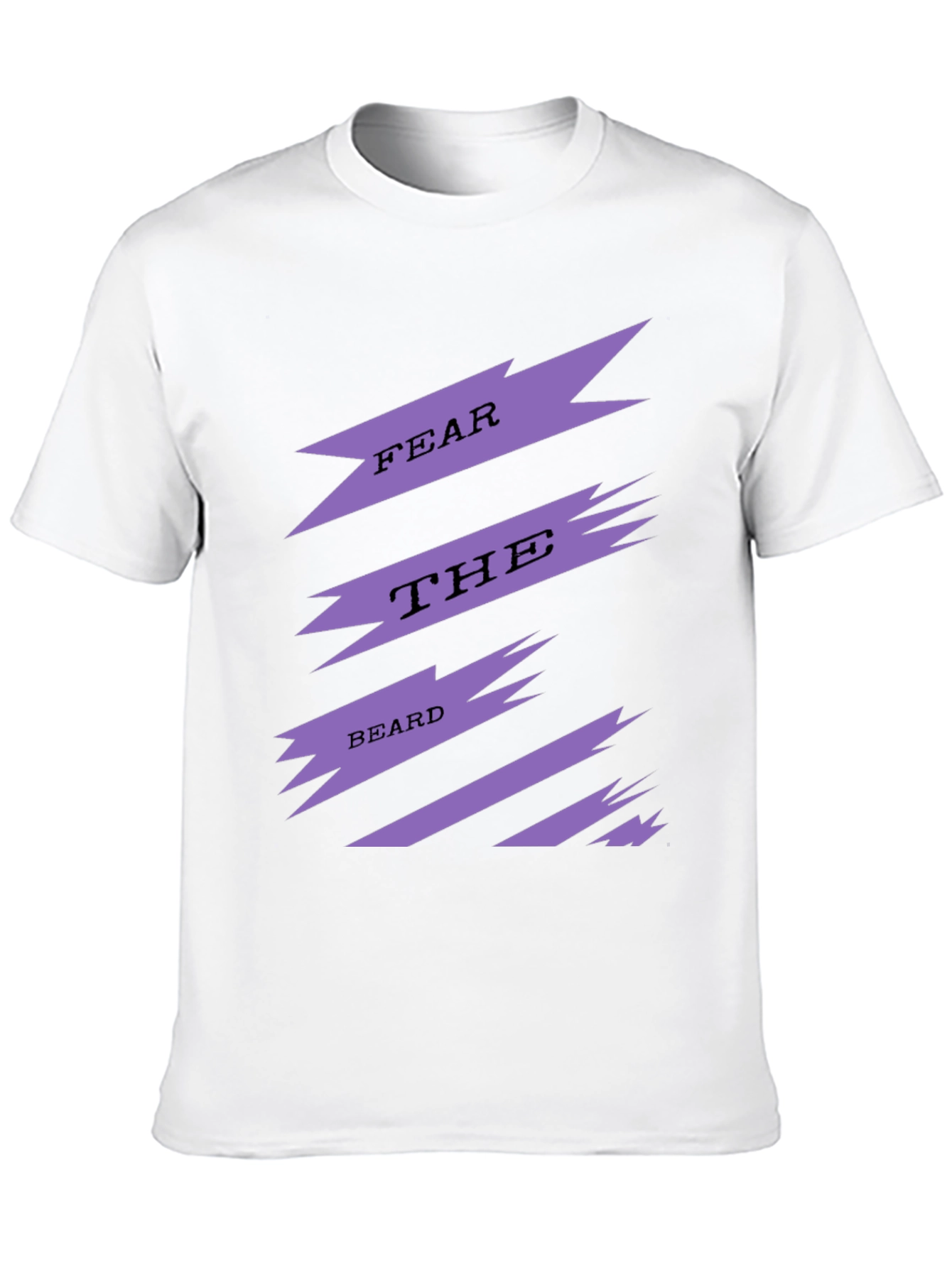 Fear The Beard Mens Graphic Tee