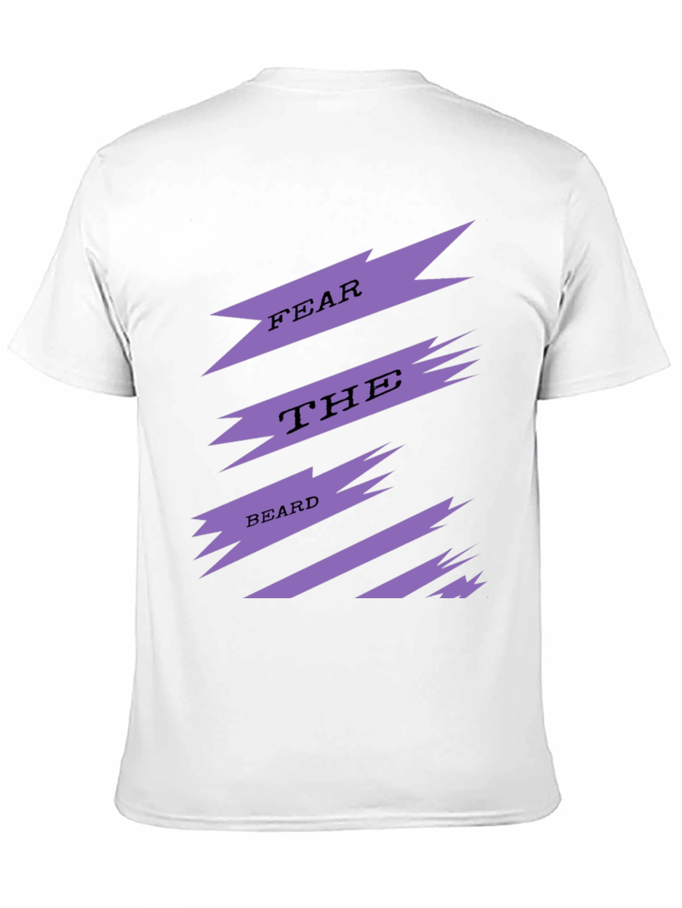 Fear The Beard Mens Graphic Tee
