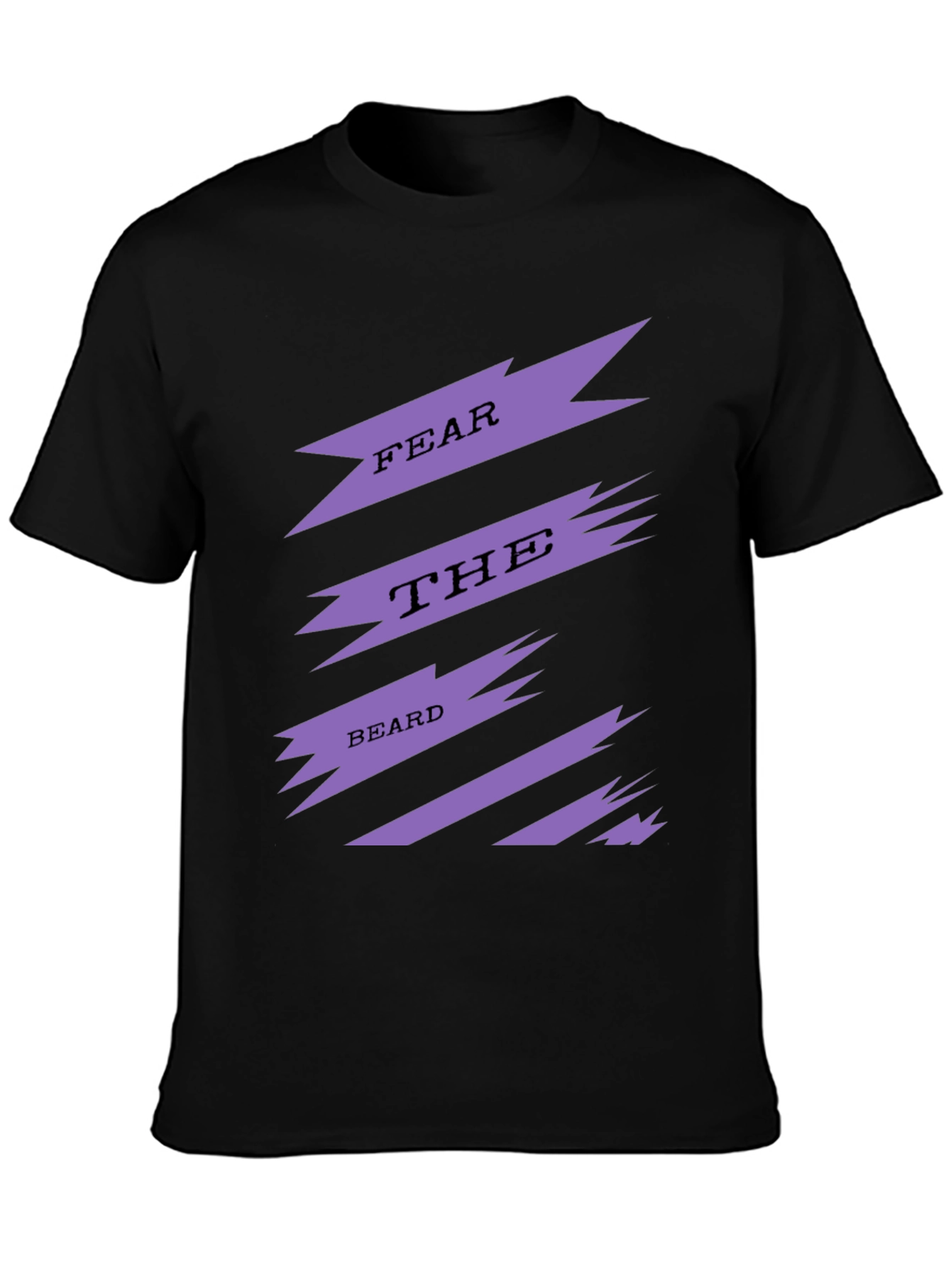 Fear The Beard Mens Graphic Tee