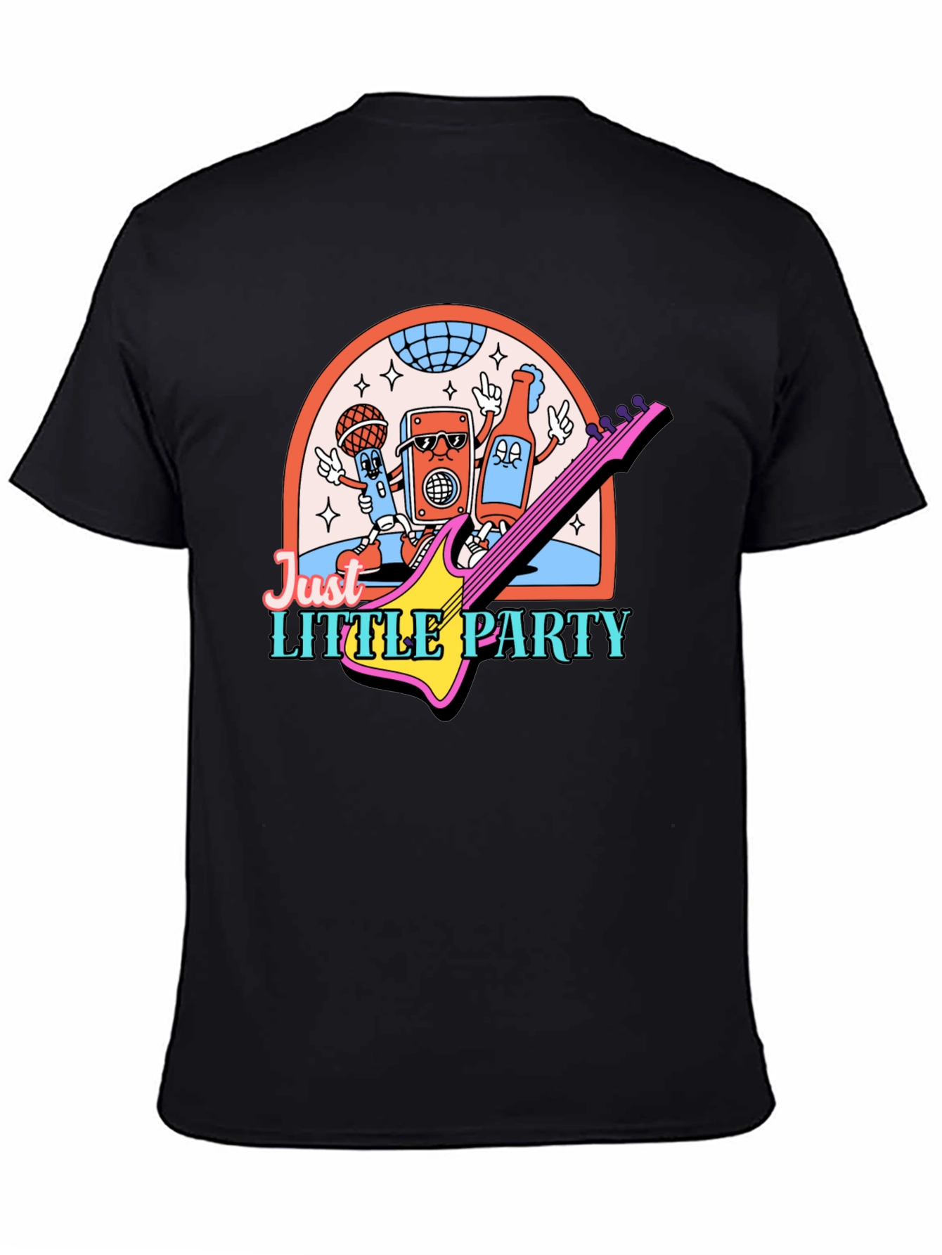 Just Little Party Graphic T-Shirt