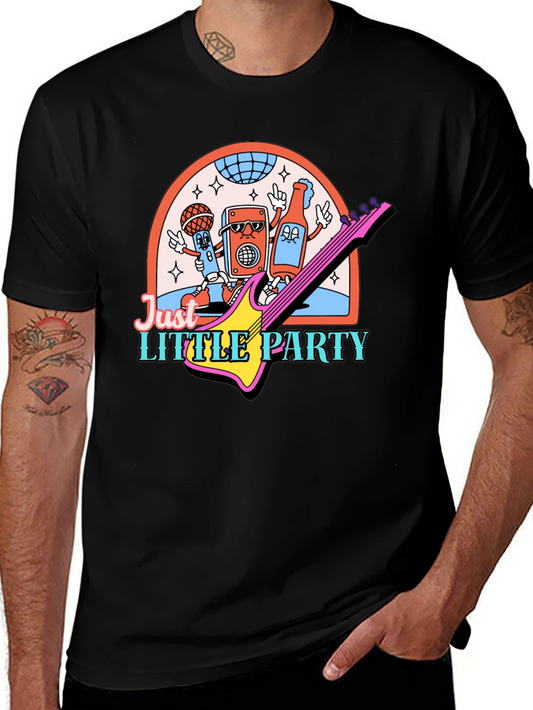 Just Little Party Graphic T-Shirt