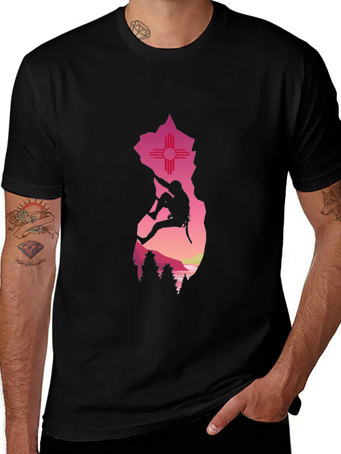 New Mexico Climber Graphic Tee
