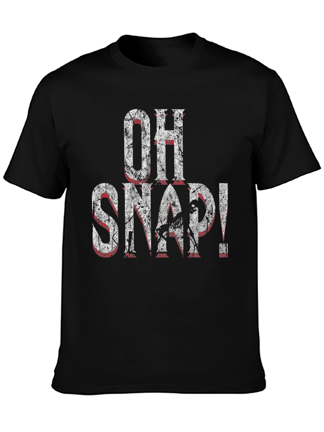 Oh Snap! Graphic Print T-Shirt - Stylish Casual Wear