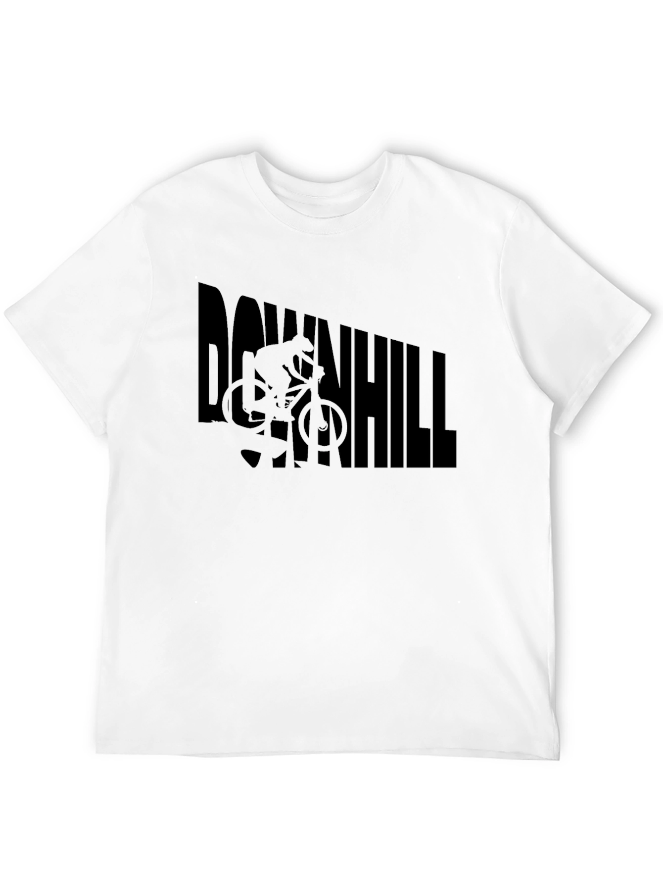 Downhill Biker Graphic T-Shirt