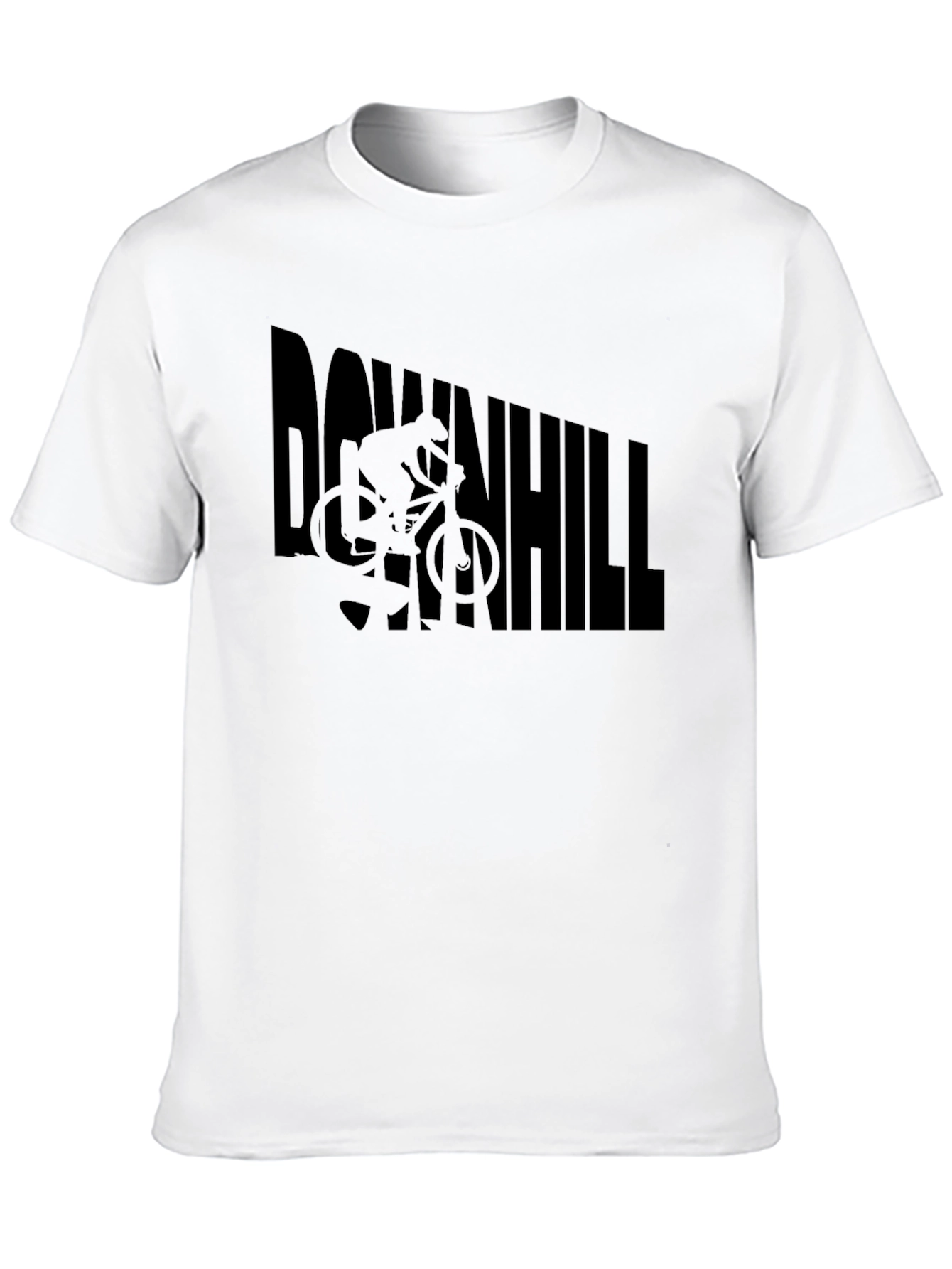Downhill Biker Graphic T-Shirt