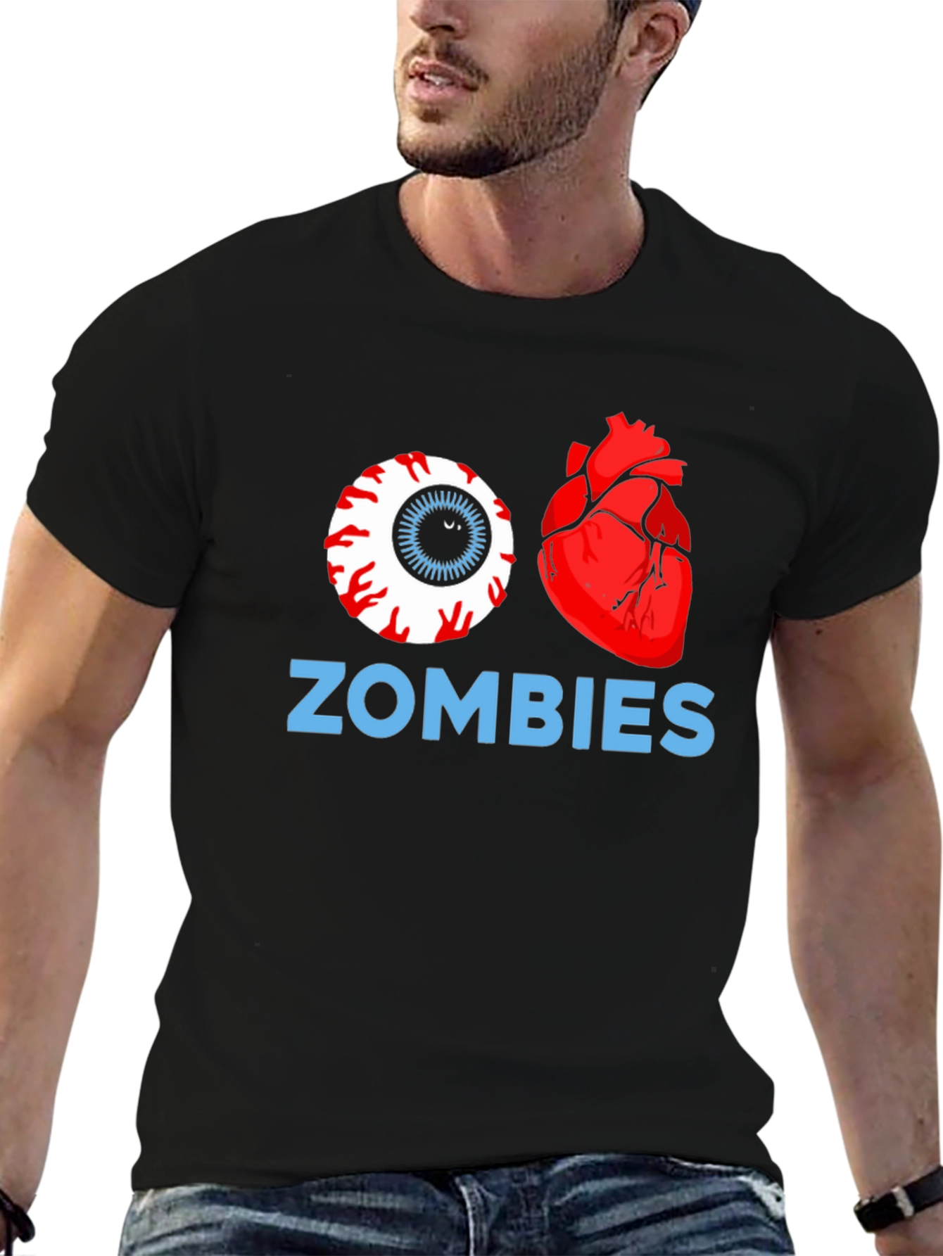 Eye Heart Zombies Graphic Tee
