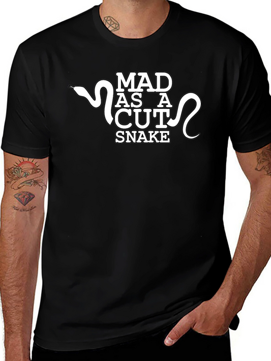 Mad as a Cut Snake Graphic T-Shirt