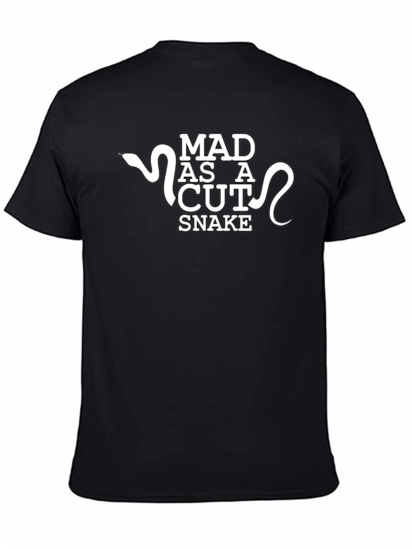 Mad as a Cut Snake Graphic T-Shirt