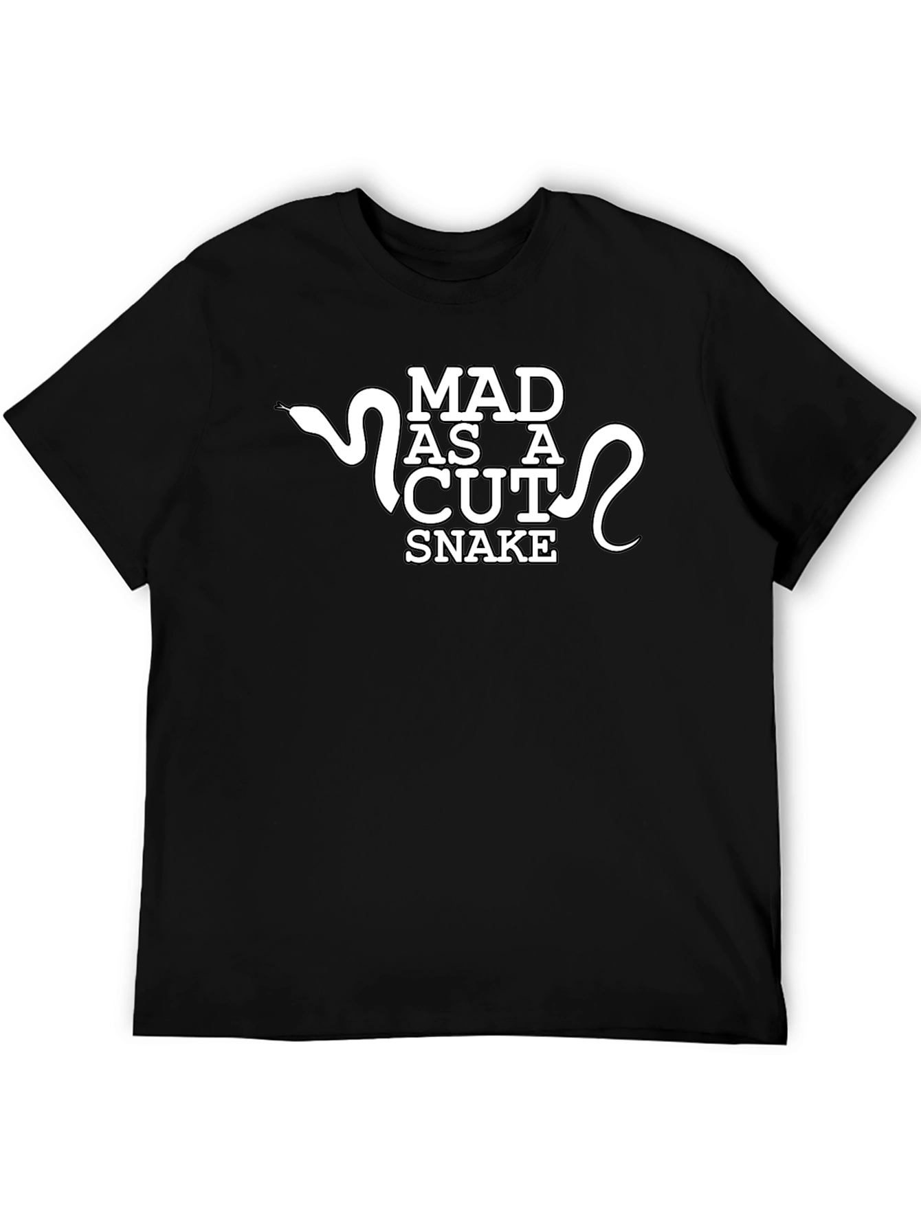 Mad as a Cut Snake Graphic T-Shirt