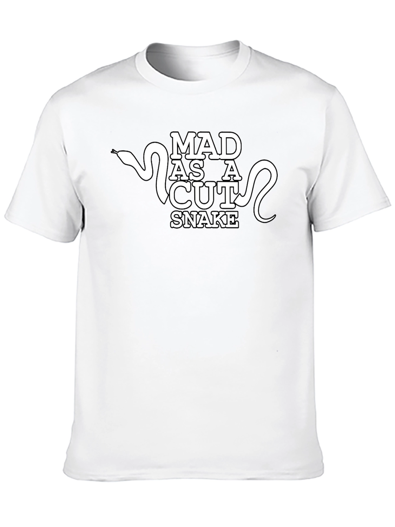 Mad as a Cut Snake Graphic T-Shirt