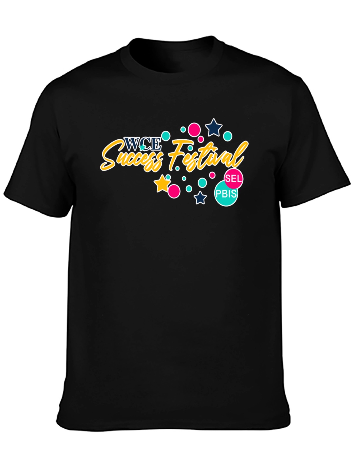 Success Festival Graphic T-Shirt - Black