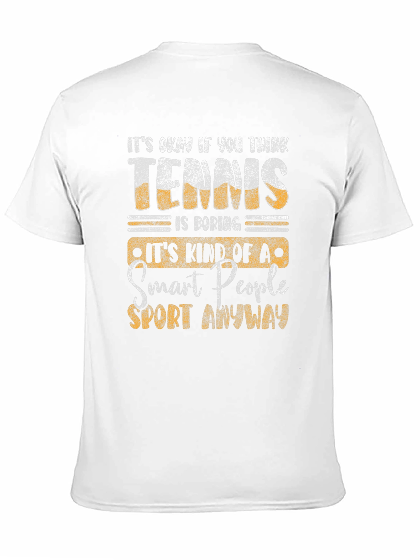 Funny Tennis Smart People T-Shirt