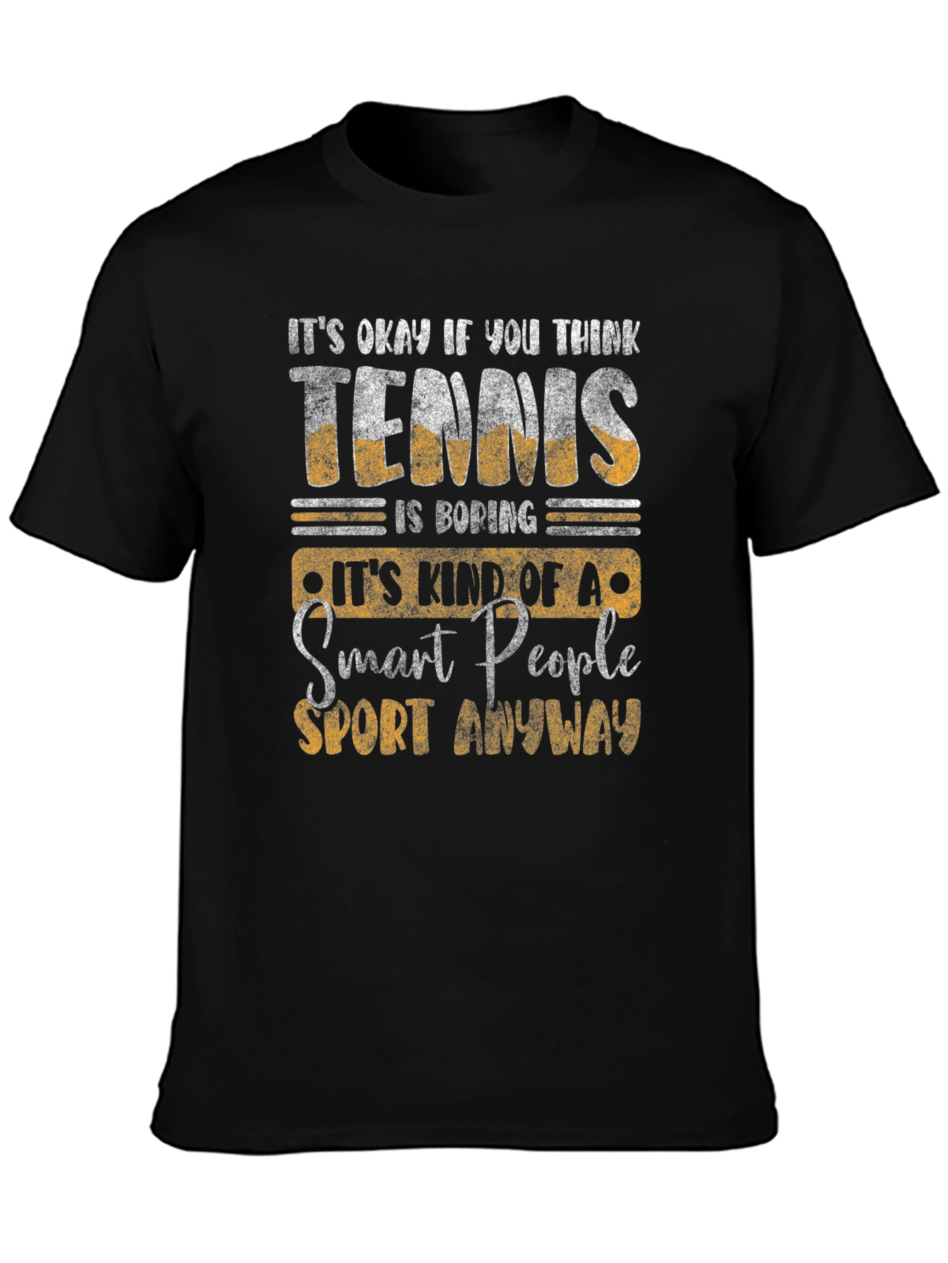 Funny Tennis Smart People T-Shirt