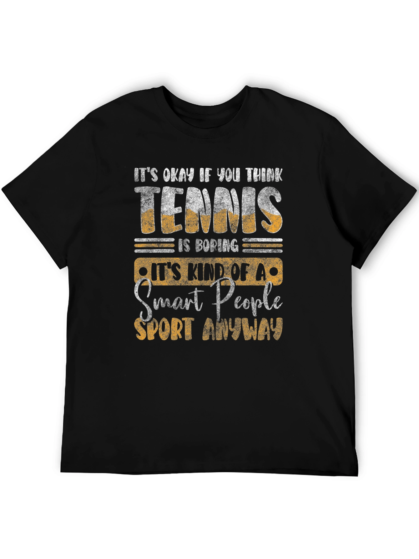 Funny Tennis Smart People T-Shirt