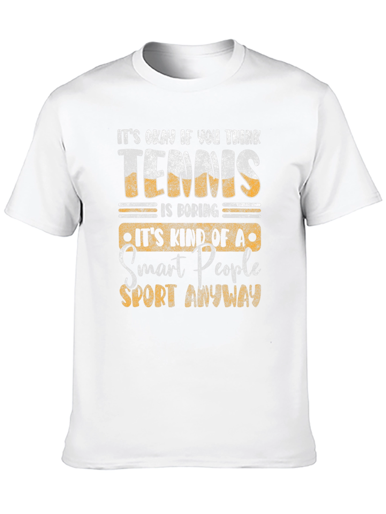 Funny Tennis Smart People T-Shirt