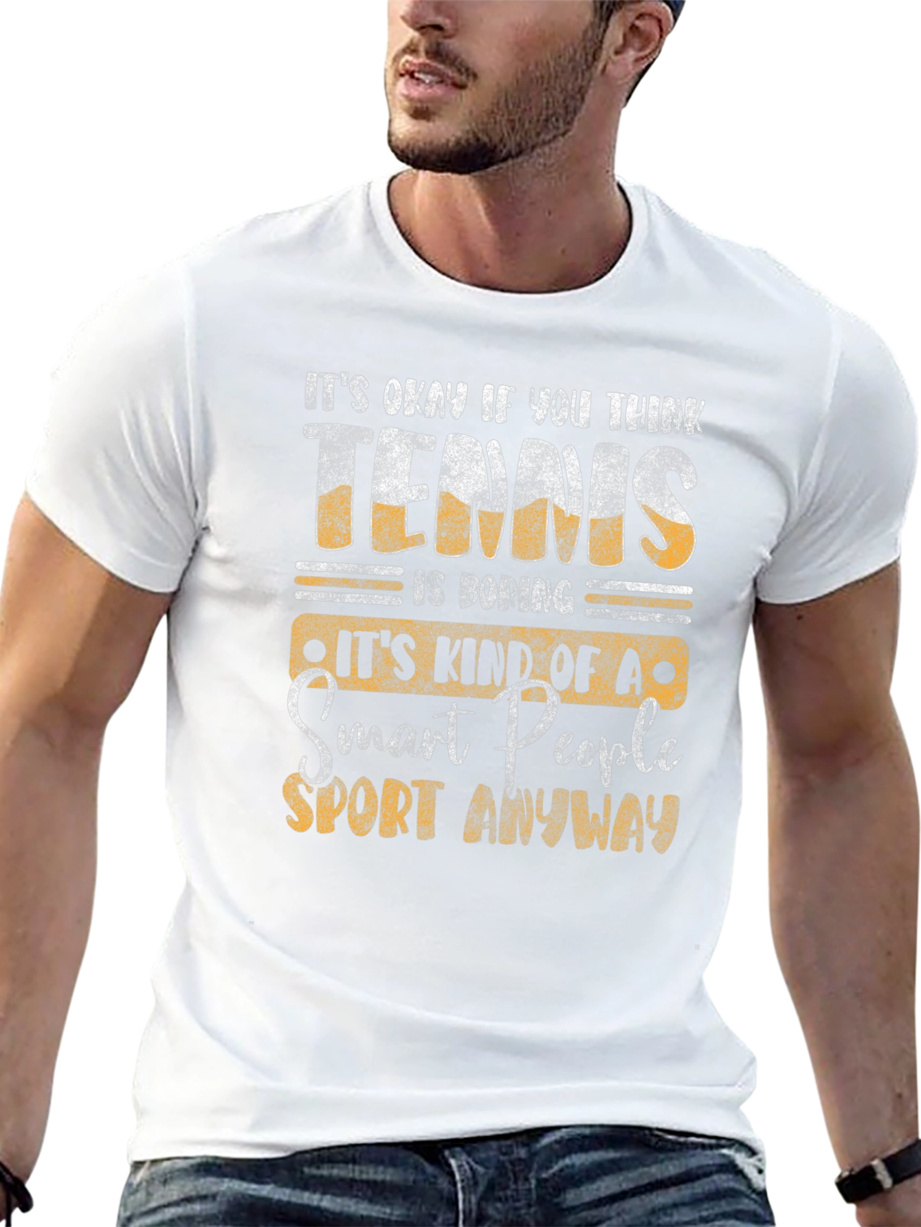 Funny Tennis Smart People T-Shirt