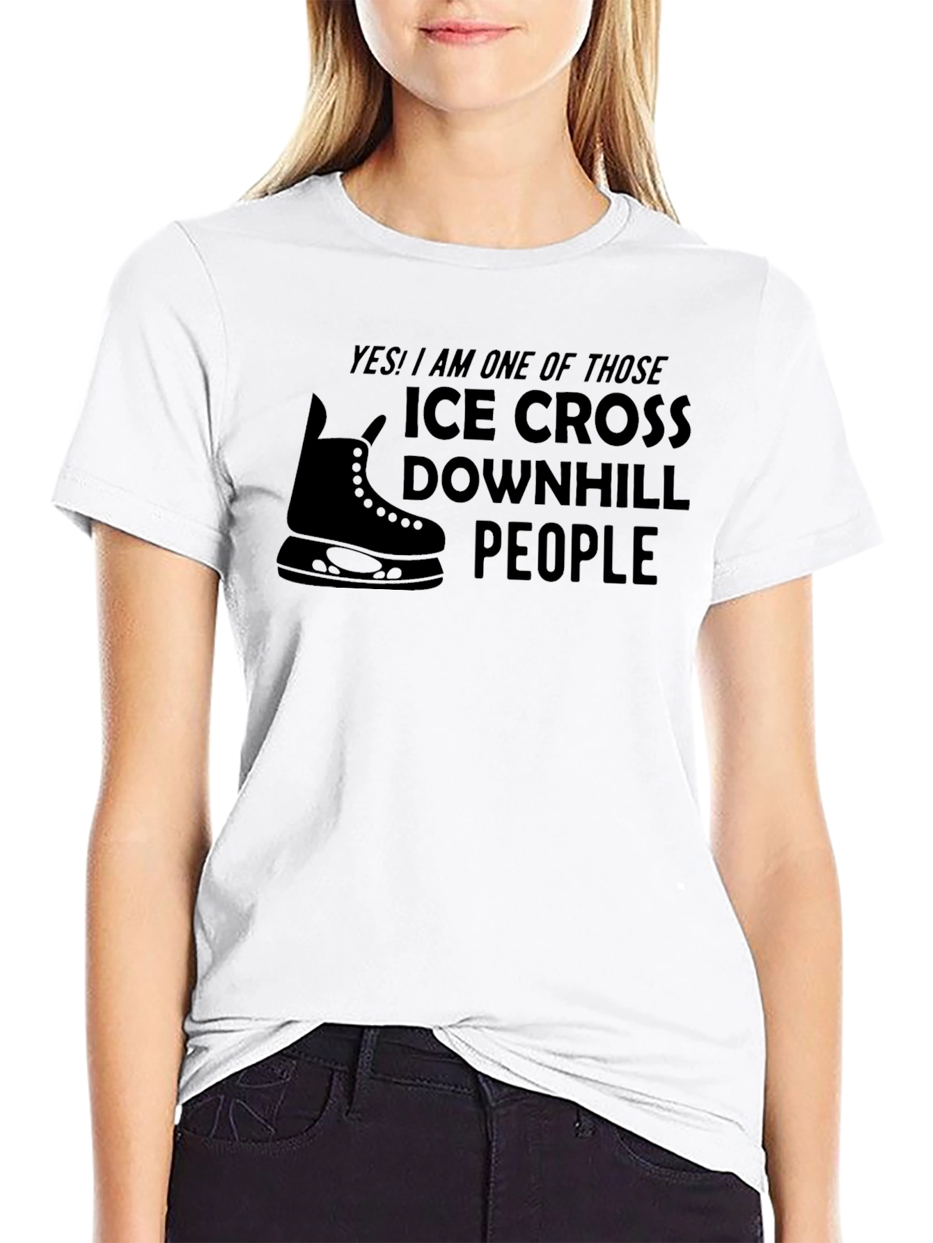Ice Cross Downhill People T-Shirt