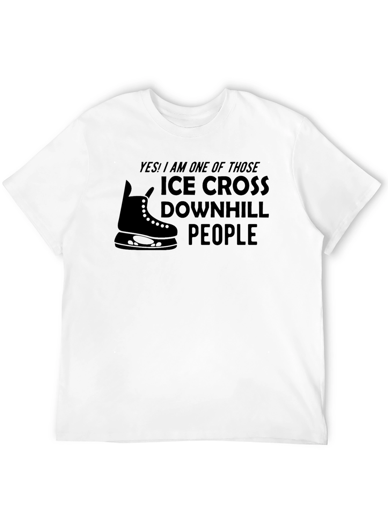 Ice Cross Downhill People T-Shirt