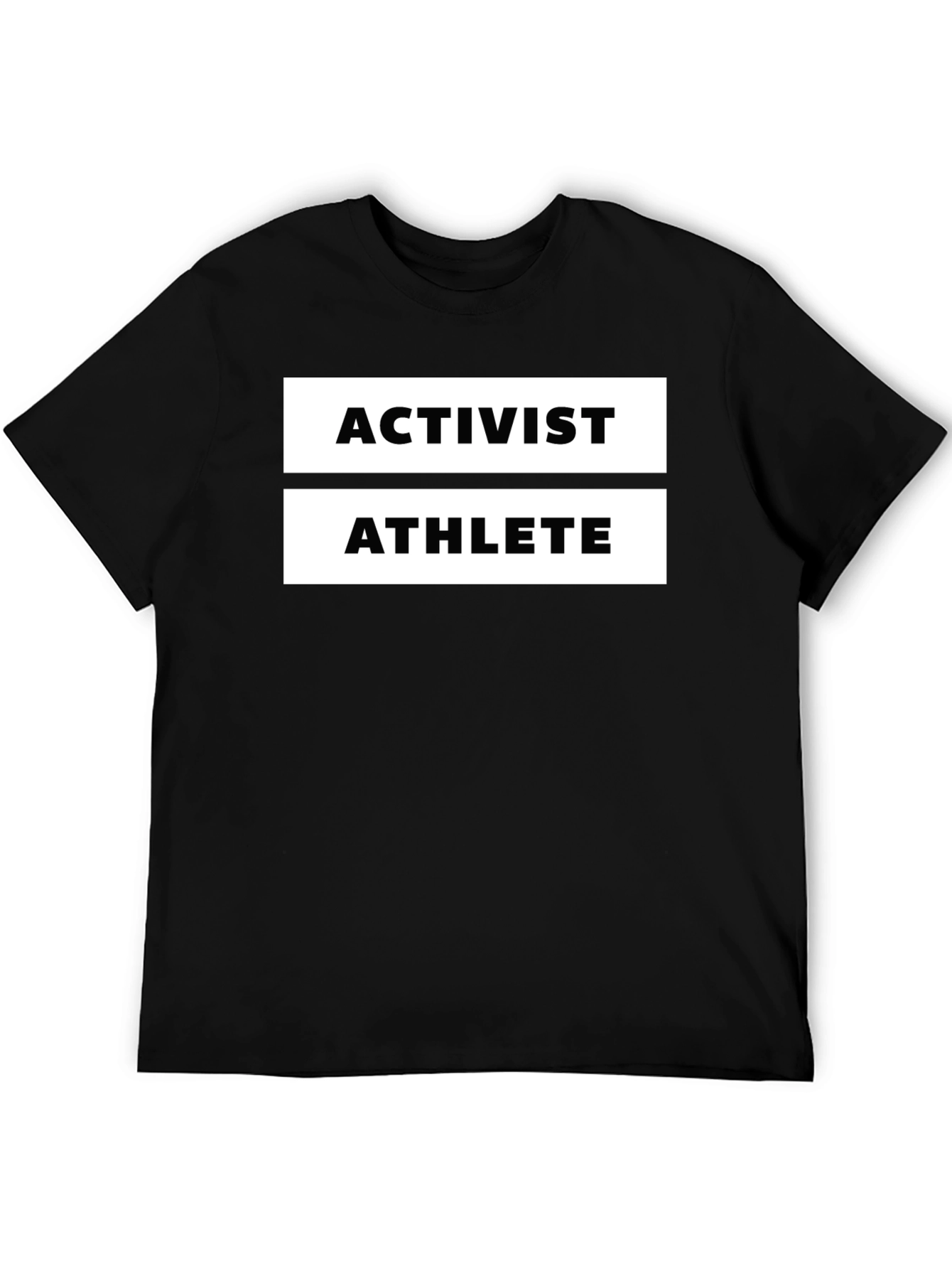 Activist Athlete Graphic T-Shirt - Bold Statement Tee
