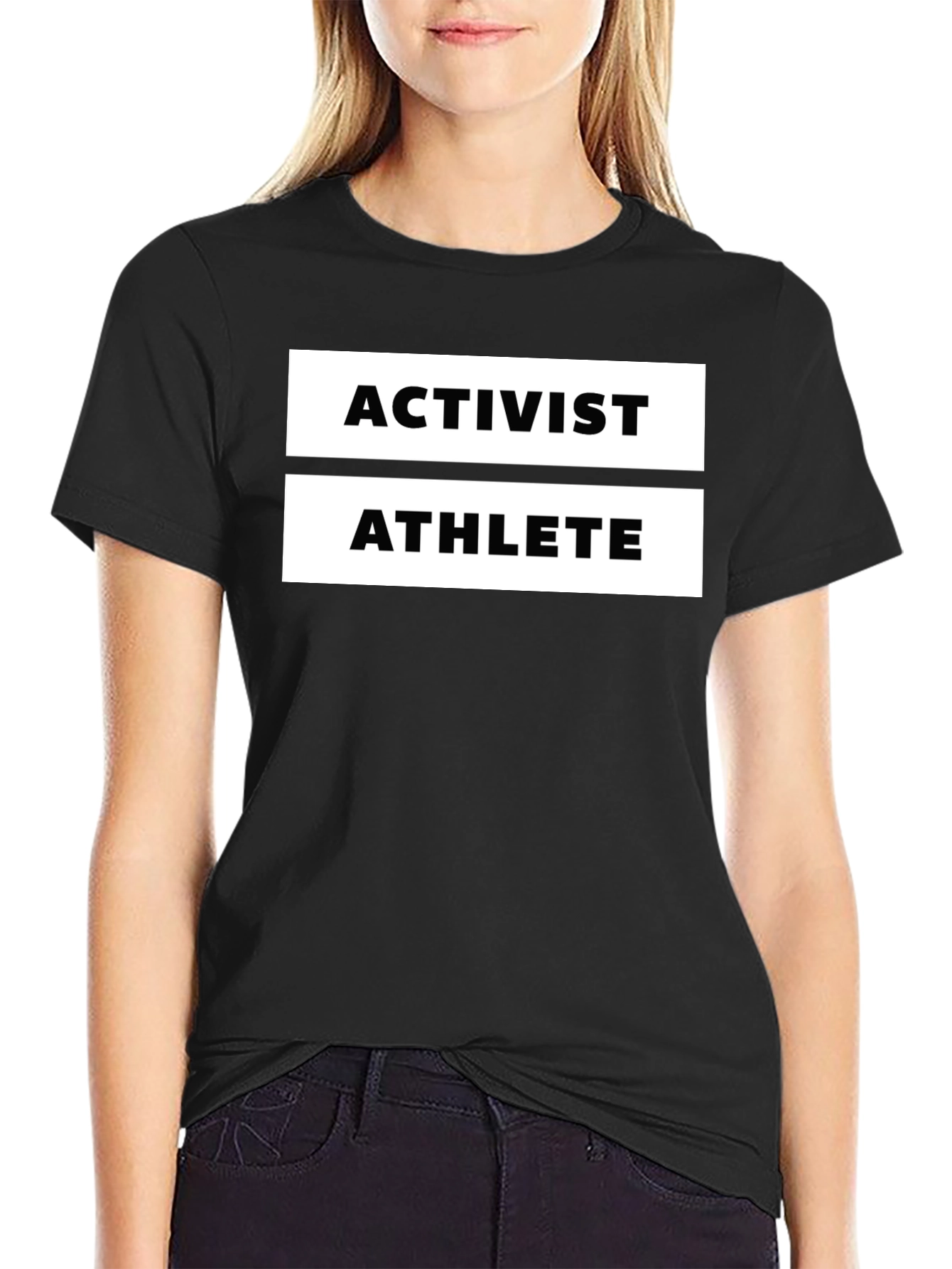 Activist Athlete Graphic T-Shirt - Bold Statement Tee