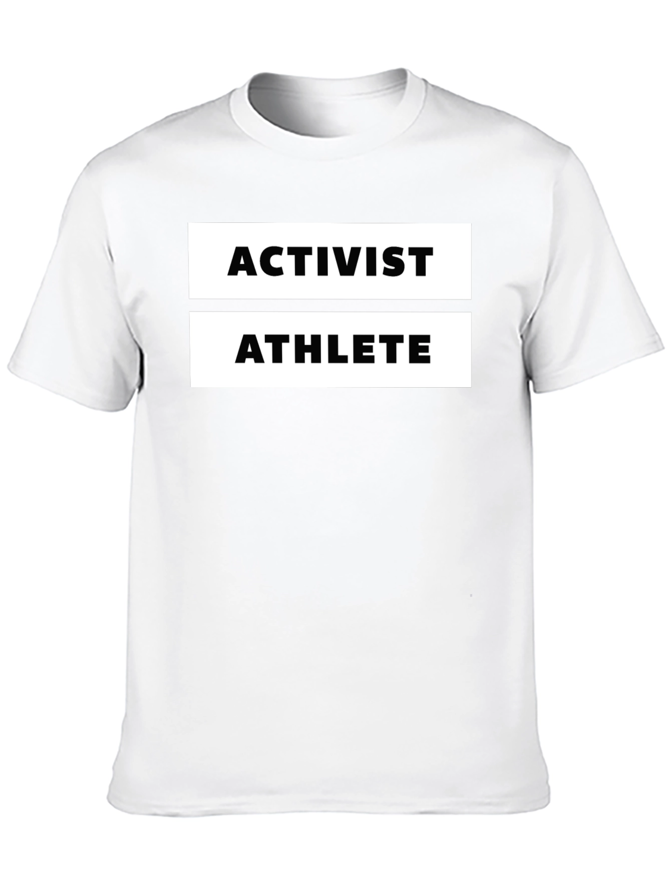 Activist Athlete Graphic T-Shirt - Bold Statement Tee