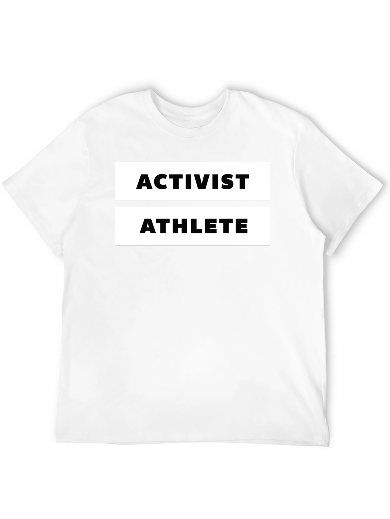 Activist Athlete Graphic T-Shirt - Bold Statement Tee