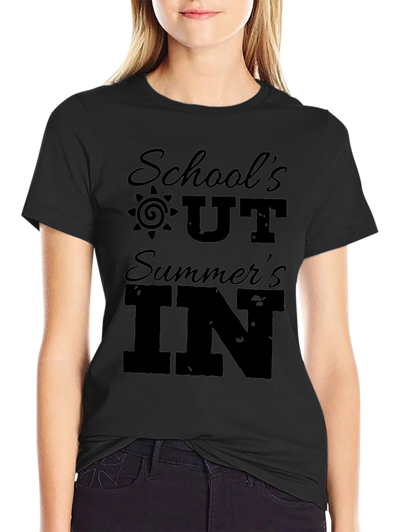 Schools Out Summers In Graphic T-Shirt