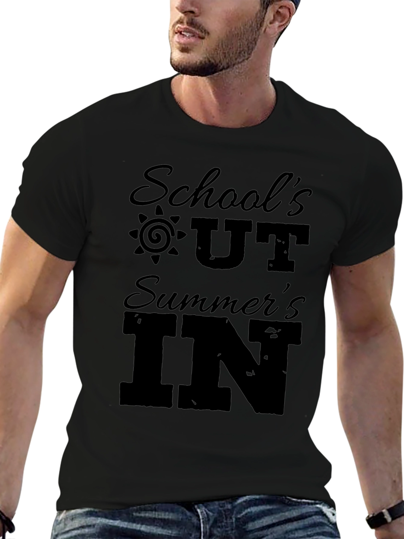 Schools Out Summers In Graphic T-Shirt