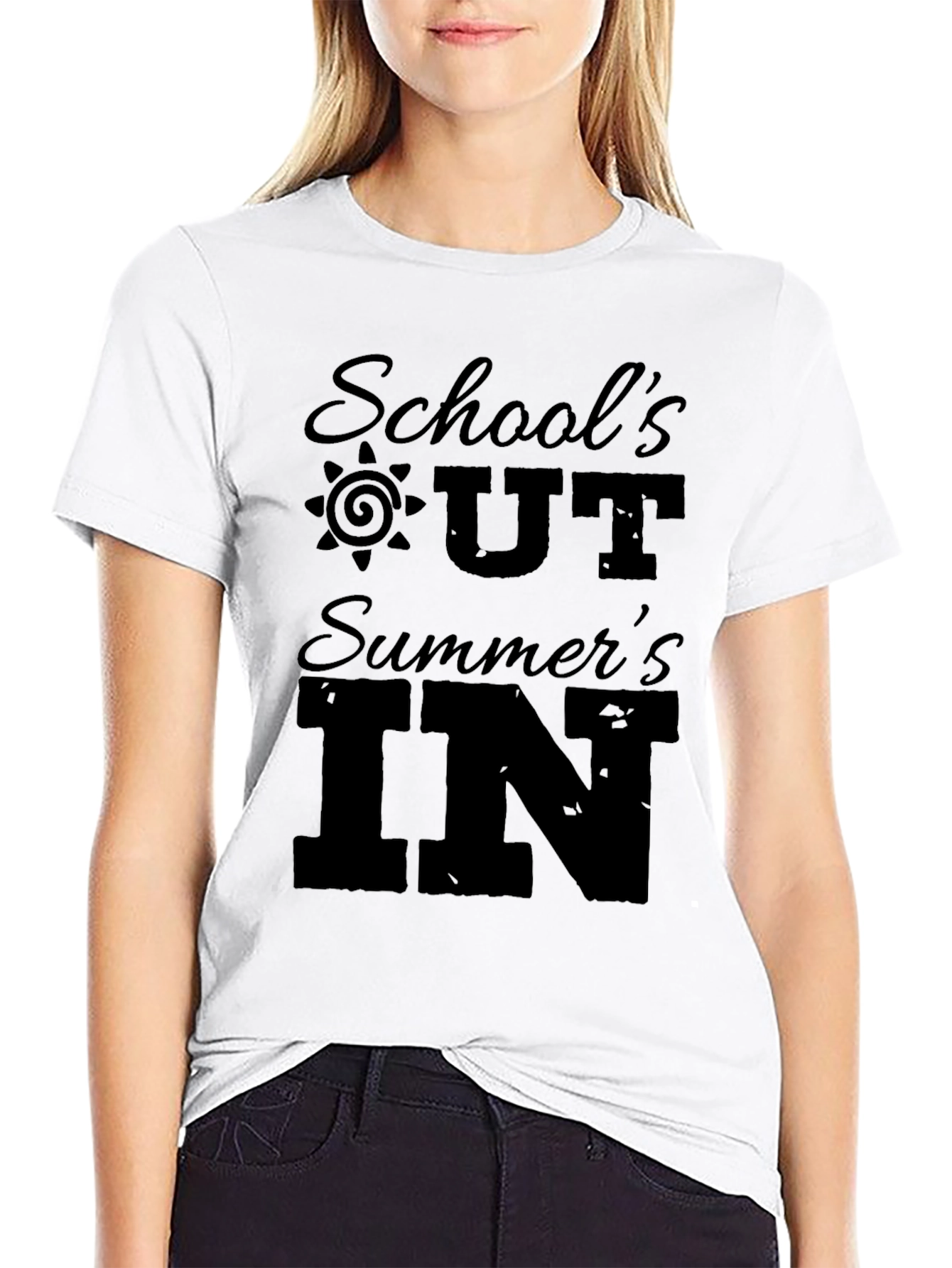 Schools Out Summers In Graphic T-Shirt