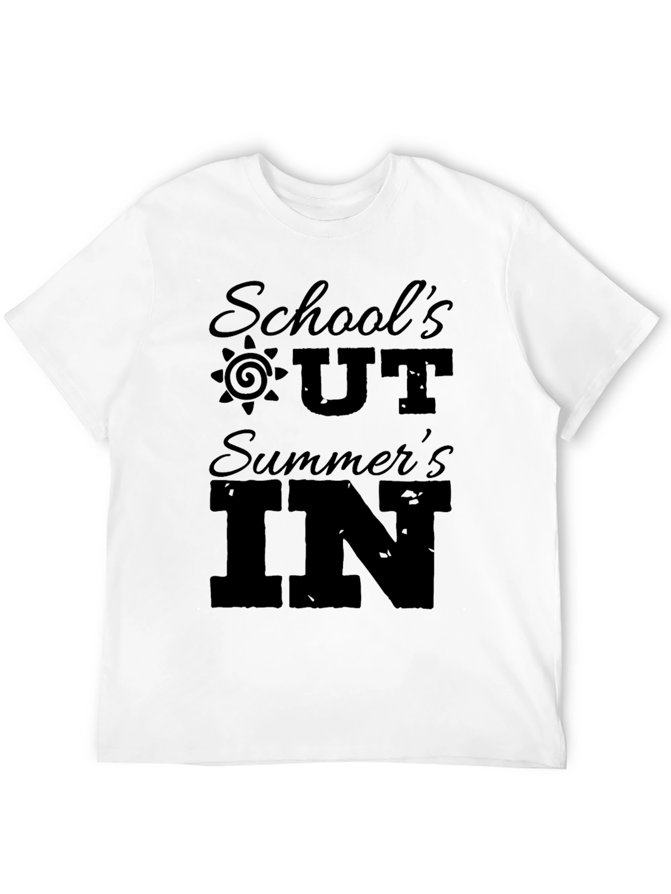Schools Out Summers In Graphic T-Shirt