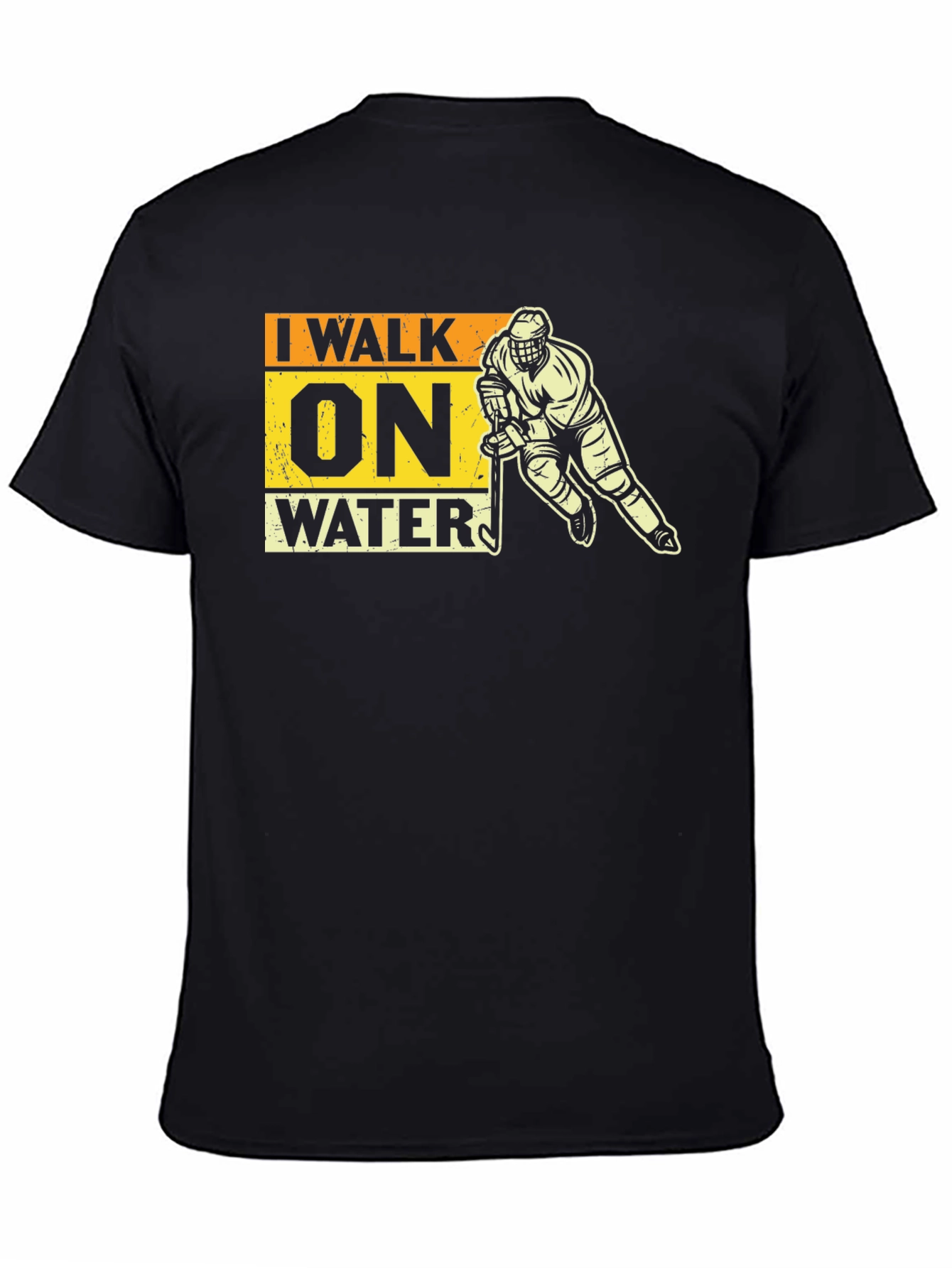 I Walk On Water Hockey T-Shirt