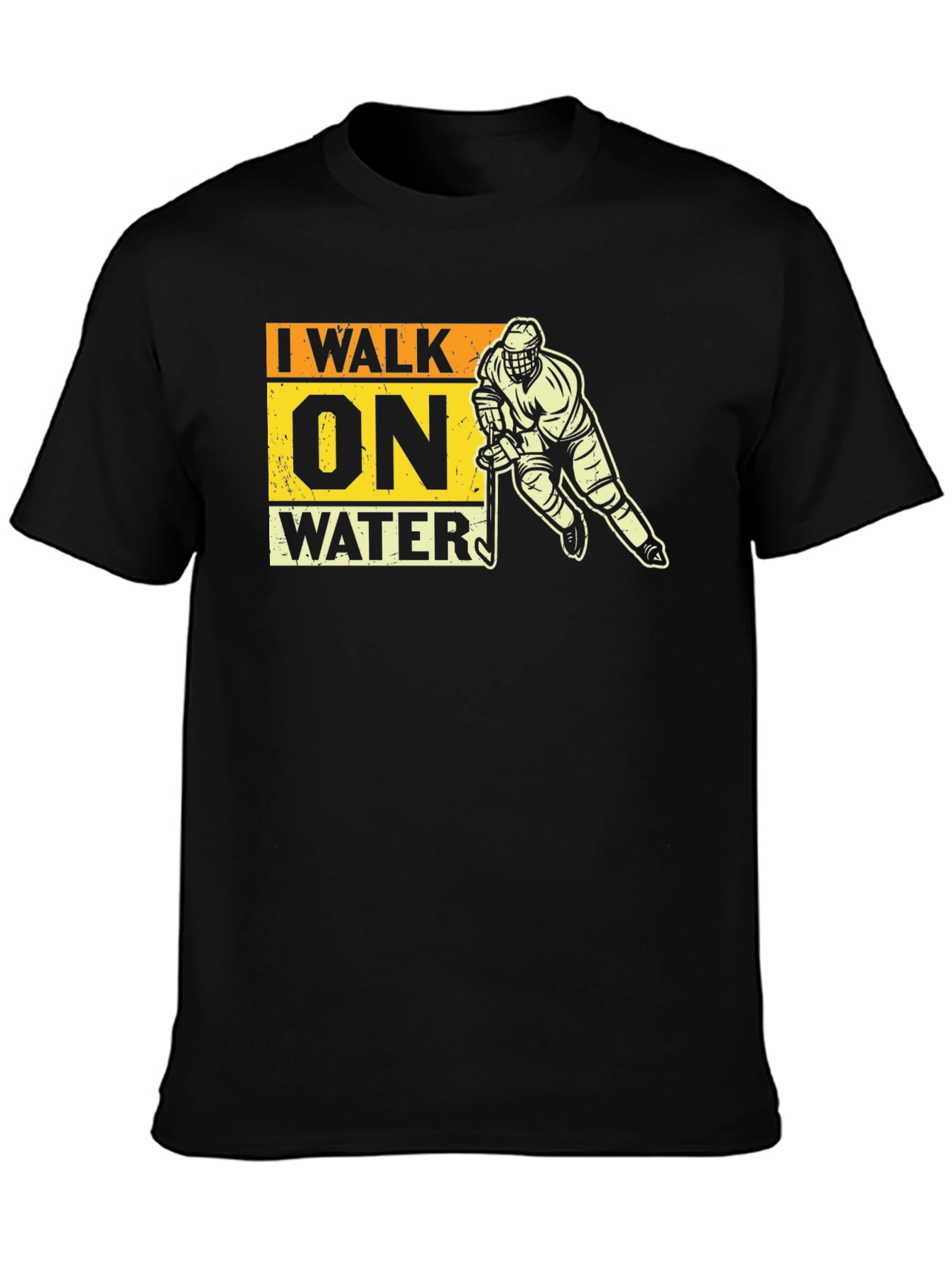 I Walk On Water Hockey T-Shirt