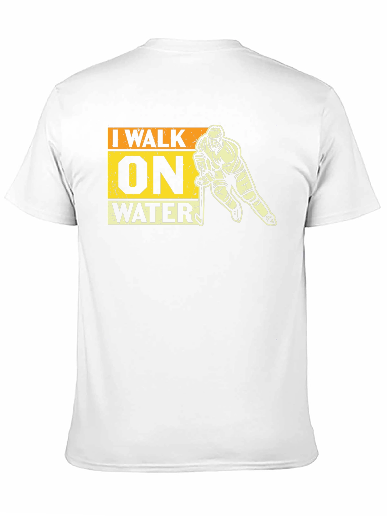 I Walk On Water Hockey T-Shirt