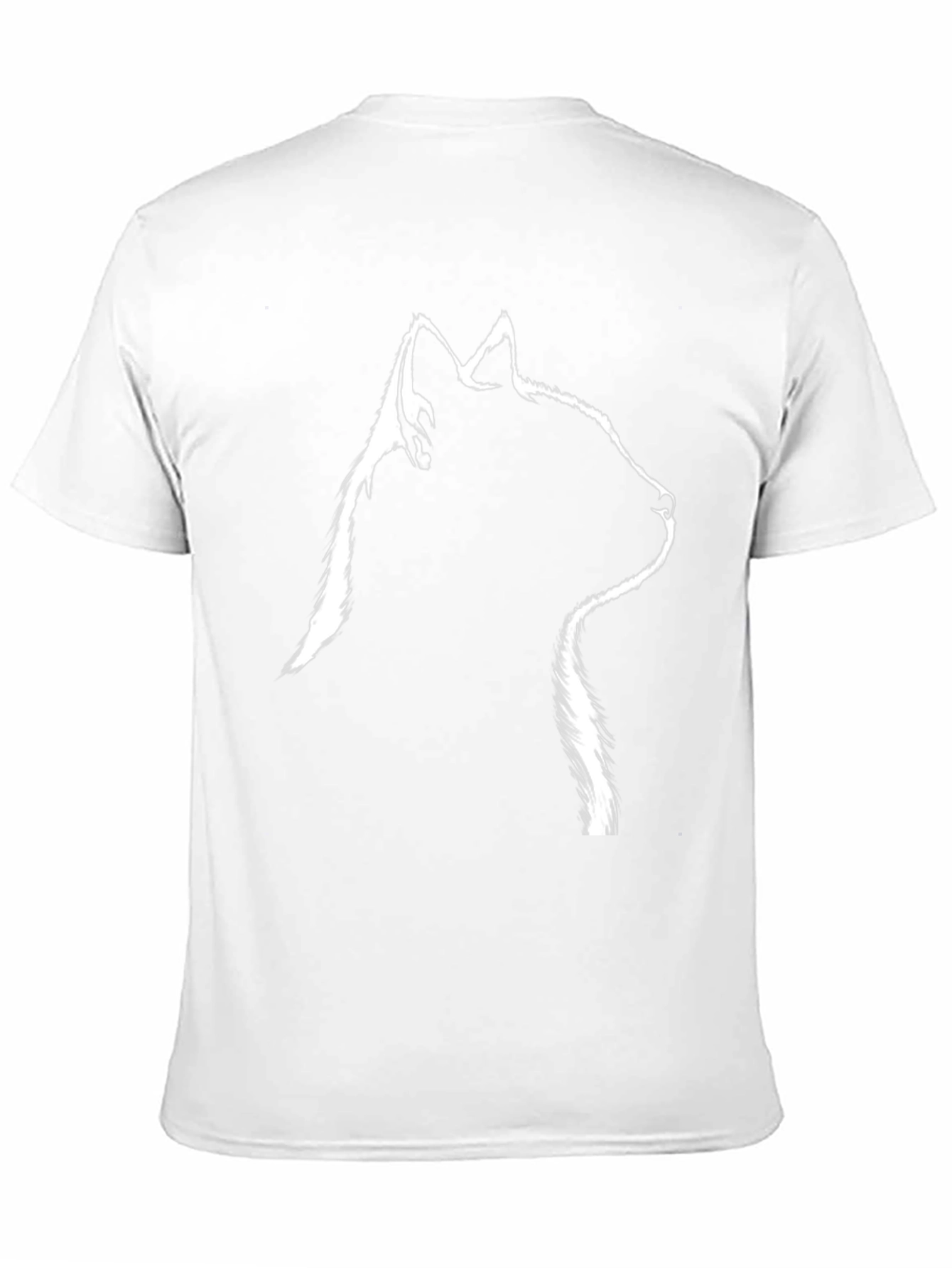 Black Cat Silhouette T-Shirt