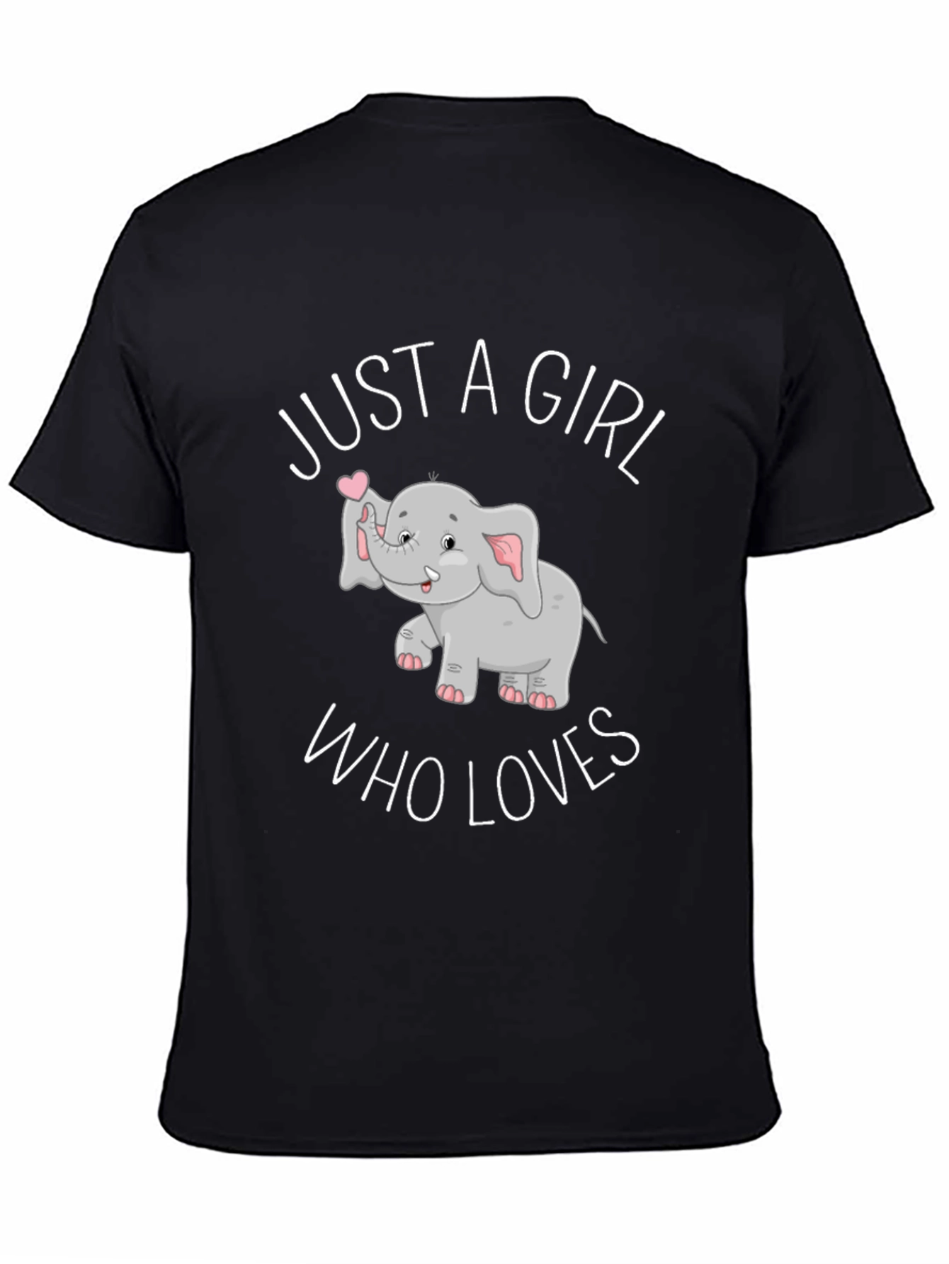 Just A Girl Who Loves Elephants T-Shirt