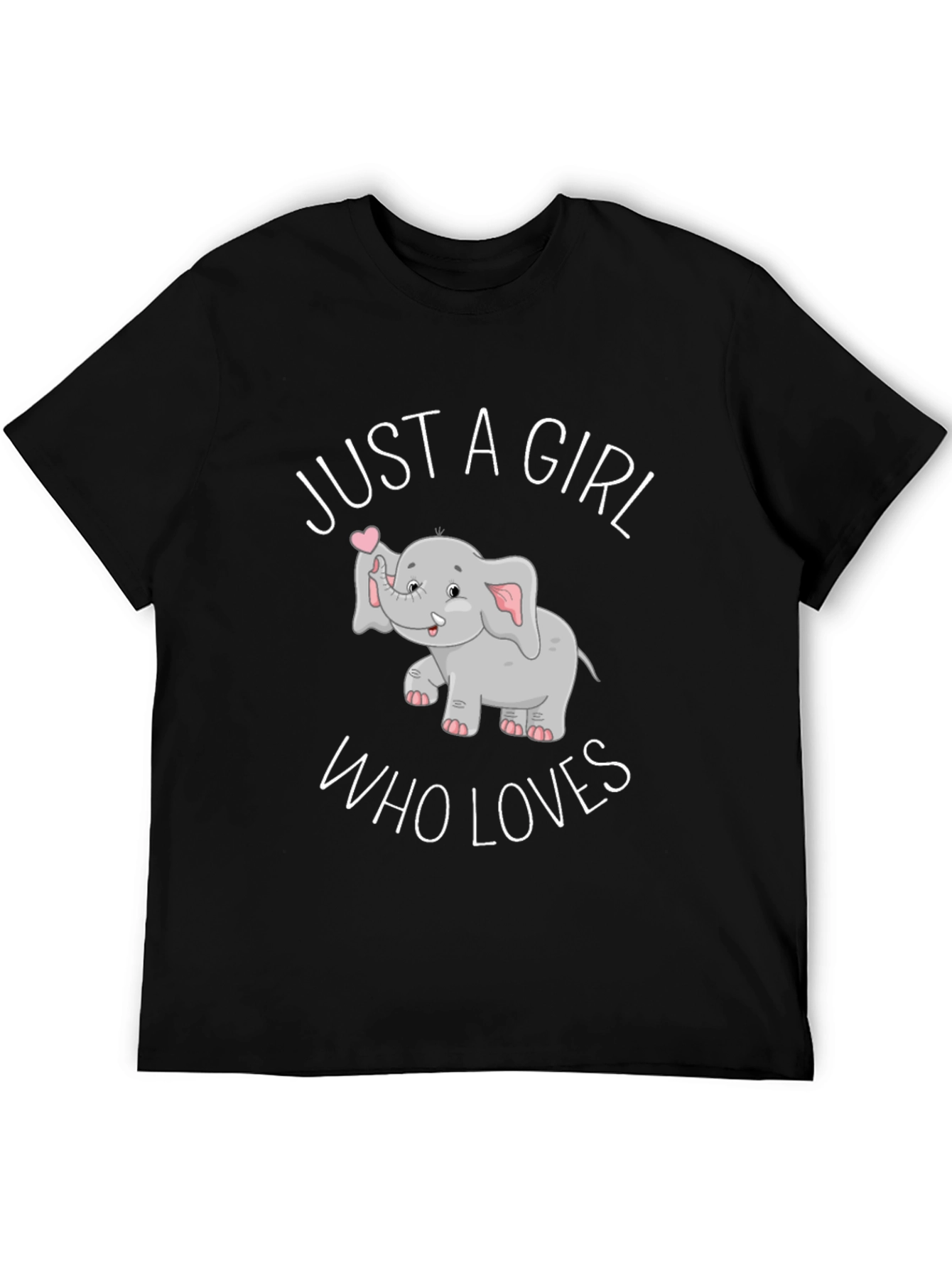 Just A Girl Who Loves Elephants T-Shirt