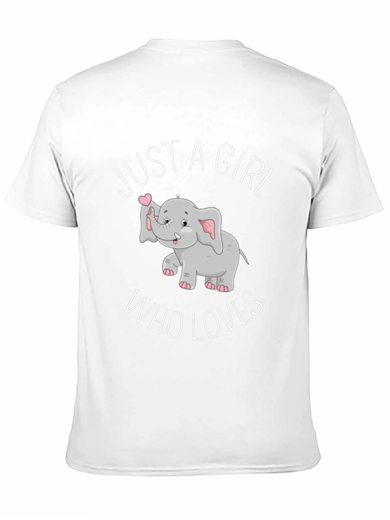 Just A Girl Who Loves Elephants T-Shirt